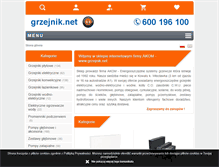 Tablet Screenshot of grzejnik.net